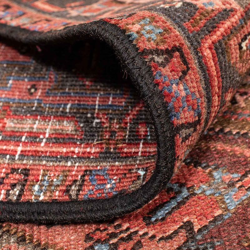 Persisk tæppe - Nomadisk - 330 x 253 cm - lysrød