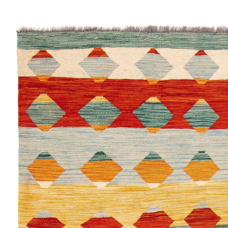 Kelim Carpet - Splash - 244 x 170 cm - flerfarvet