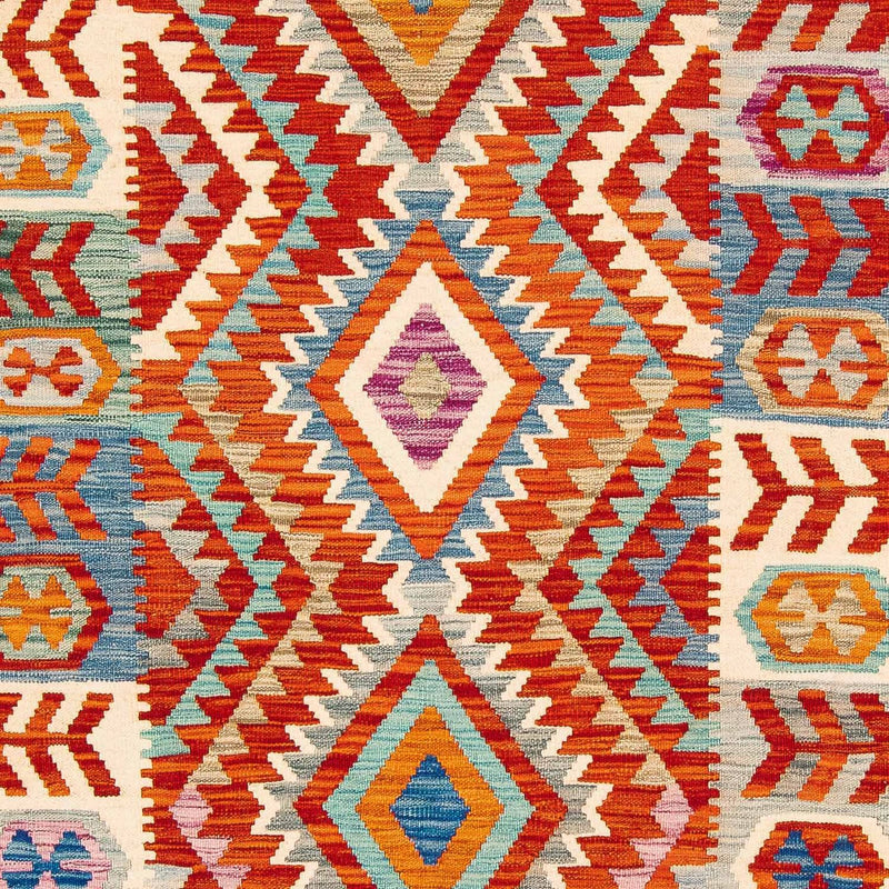 Kelim Carpet - Splash - 236 x 170 cm - flerfarvet