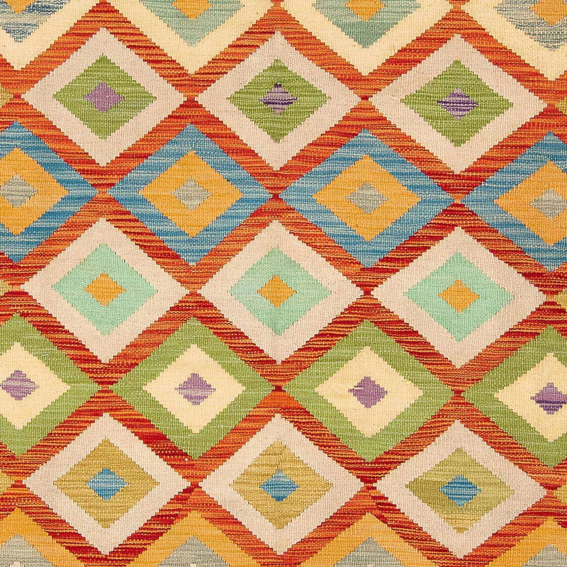 Kelim Carpet - Splash - 241 x 171 cm - flerfarvet