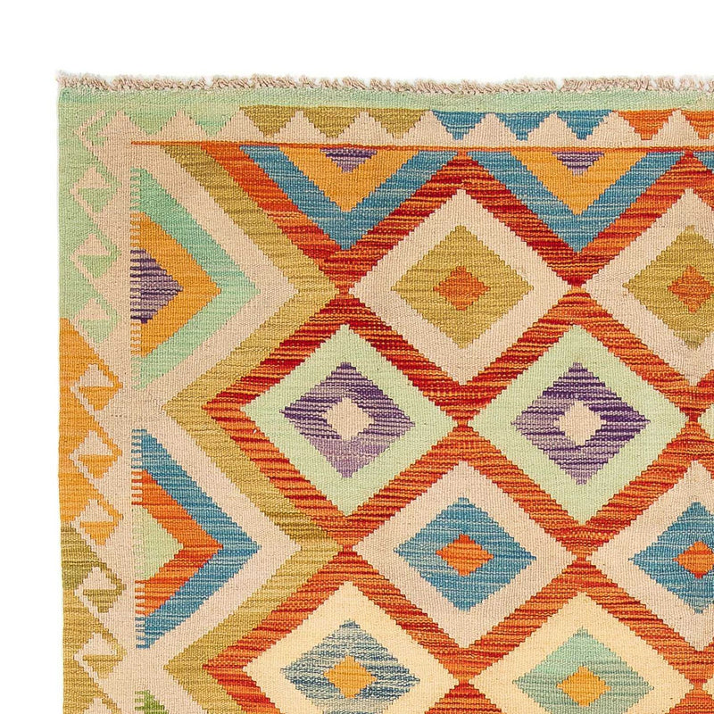 Kelim Carpet - Splash - 241 x 171 cm - flerfarvet