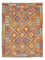 Kelim Carpet - Splash - 203 x 152 cm - flerfarvet