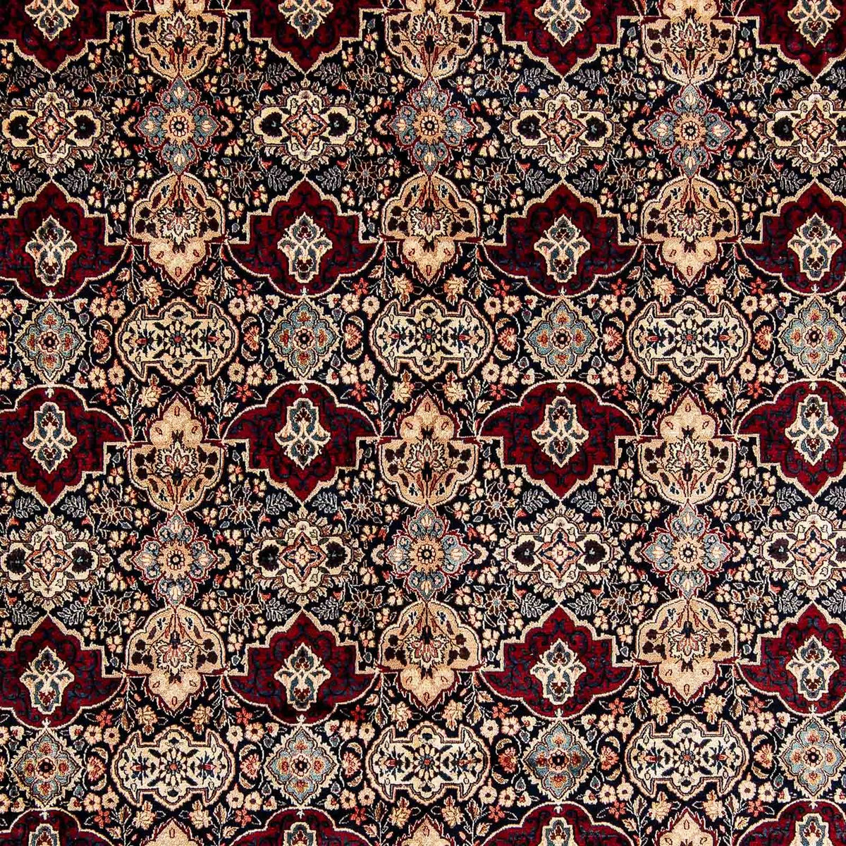 Persisk tæppe - Classic - 393 x 299 cm - mørkerød