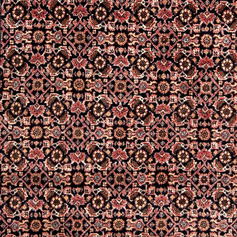 Løber Persisk tæppe - Bijar - 297 x 90 cm - lysrød