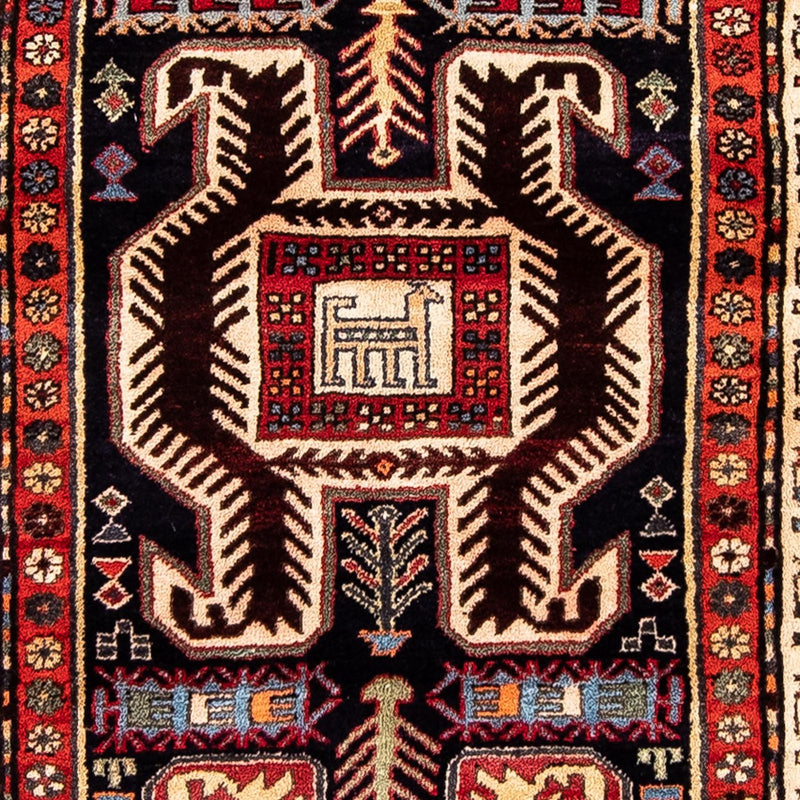 Løber Persisk tæppe - Nomadisk - 320 x 102 cm - flerfarvet