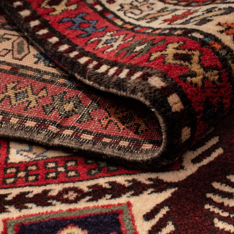 Løber Persisk tæppe - Nomadisk - 320 x 102 cm - flerfarvet