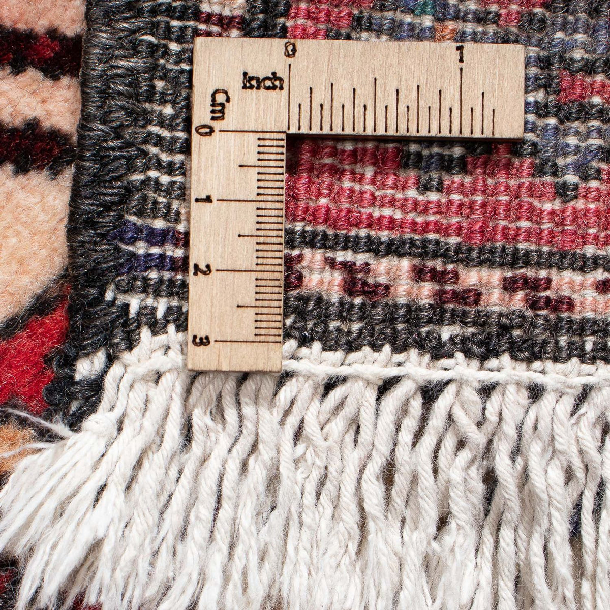 Løber Persisk tæppe - Nomadisk - 320 x 102 cm - flerfarvet