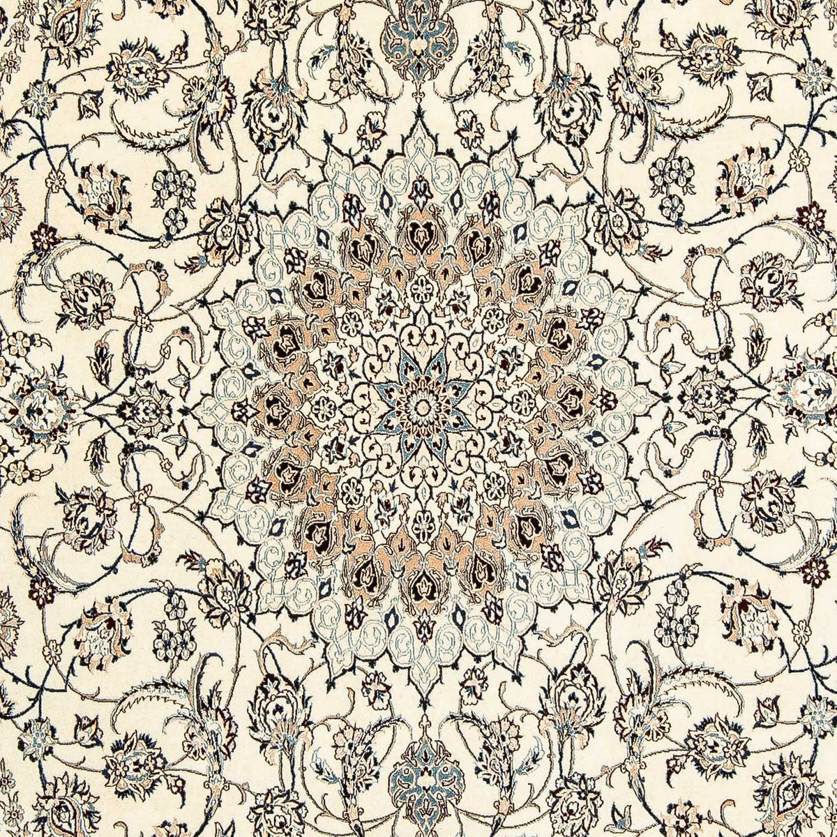 Persisk tæppe - Nain - Premium - 306 x 203 cm - beige