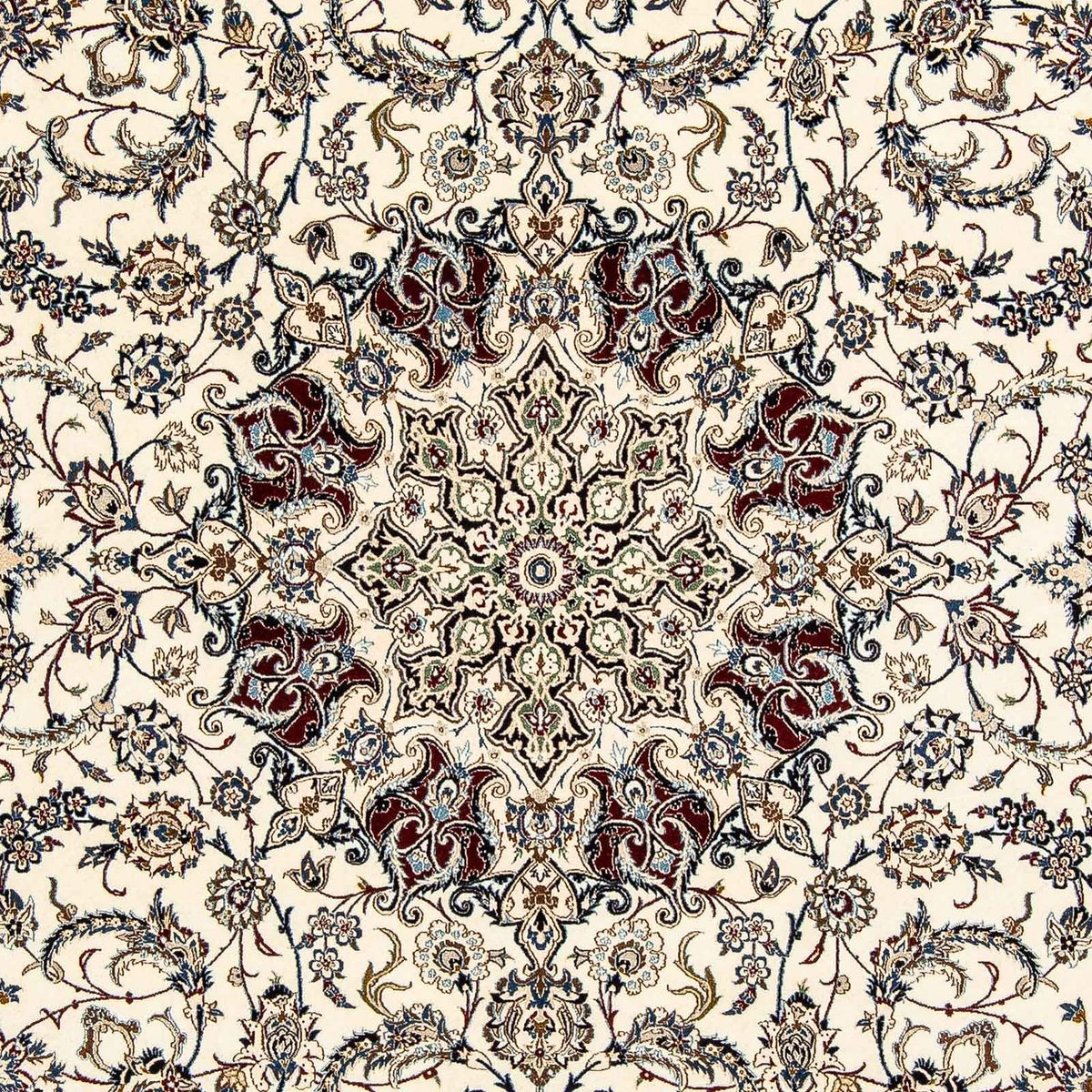 Persisk tæppe - Nain - Premium - 310 x 208 cm - beige