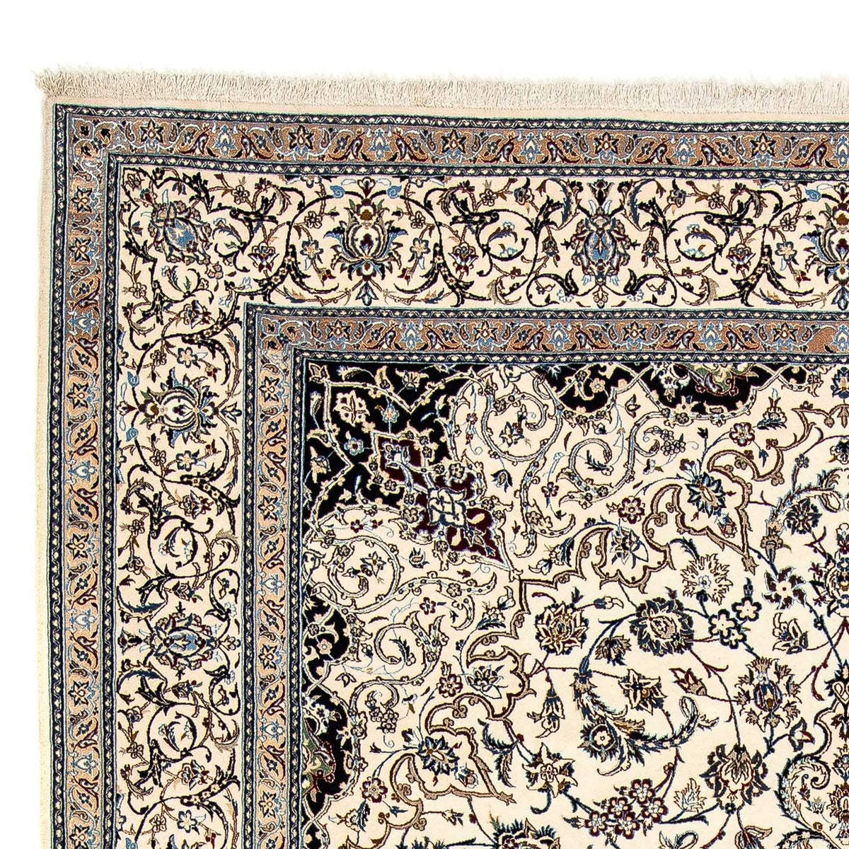 Persisk tæppe - Nain - Premium - 310 x 208 cm - beige