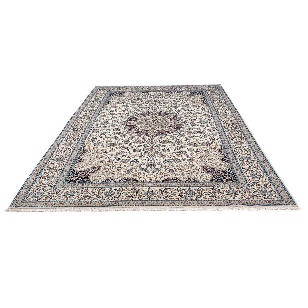Persisk tæppe - Nain - Premium - 310 x 208 cm - beige
