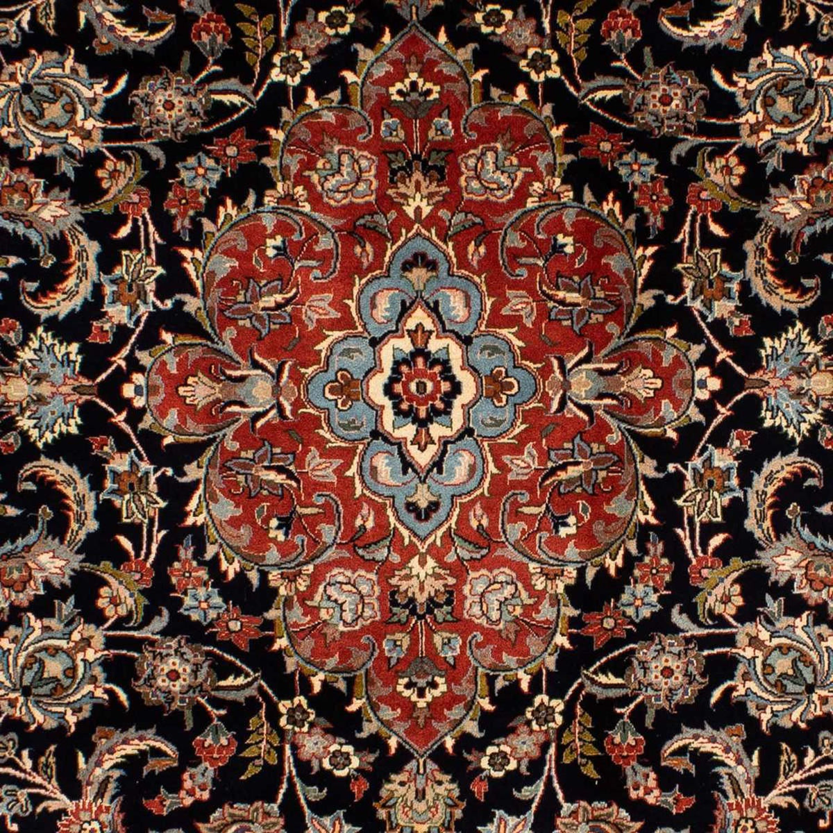 Persisk tæppe - Classic - 292 x 203 cm - mørkeblå