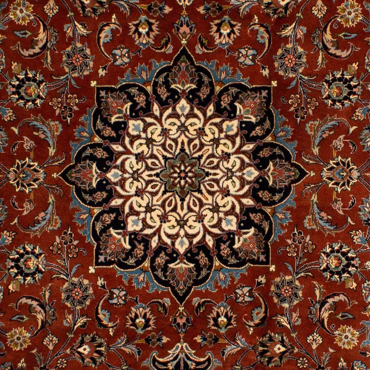 Persisk tæppe - Classic - 300 x 200 cm - mørkerød