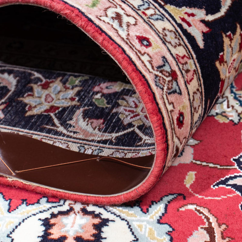 Persisk tæppe - Tabriz - 201 x 151 cm - rød