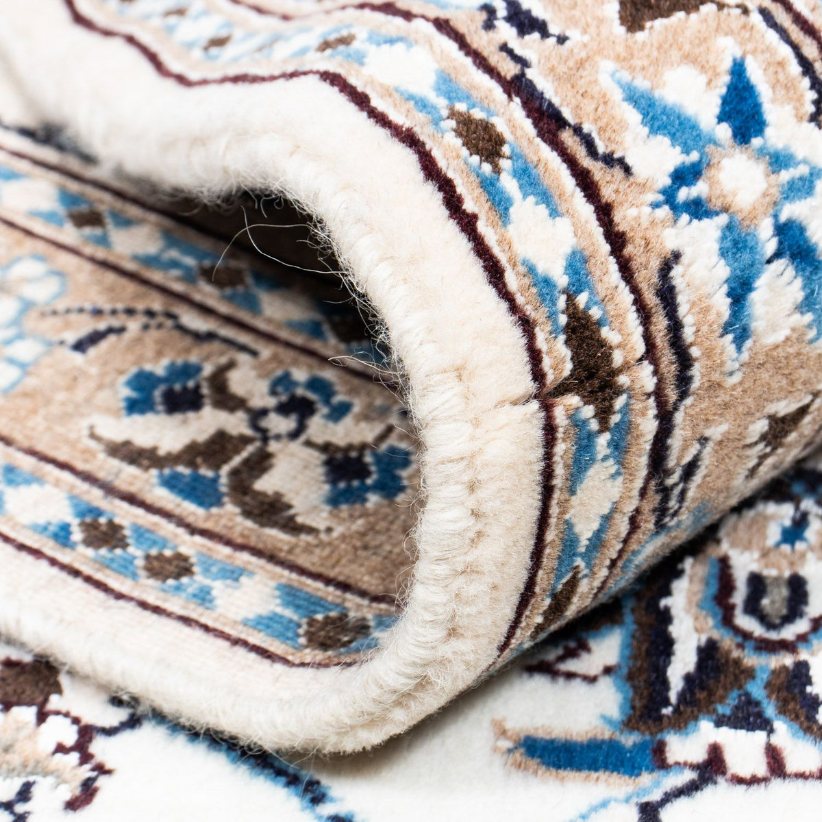 Persisk tæppe - Nain - Royal - 292 x 206 cm - beige