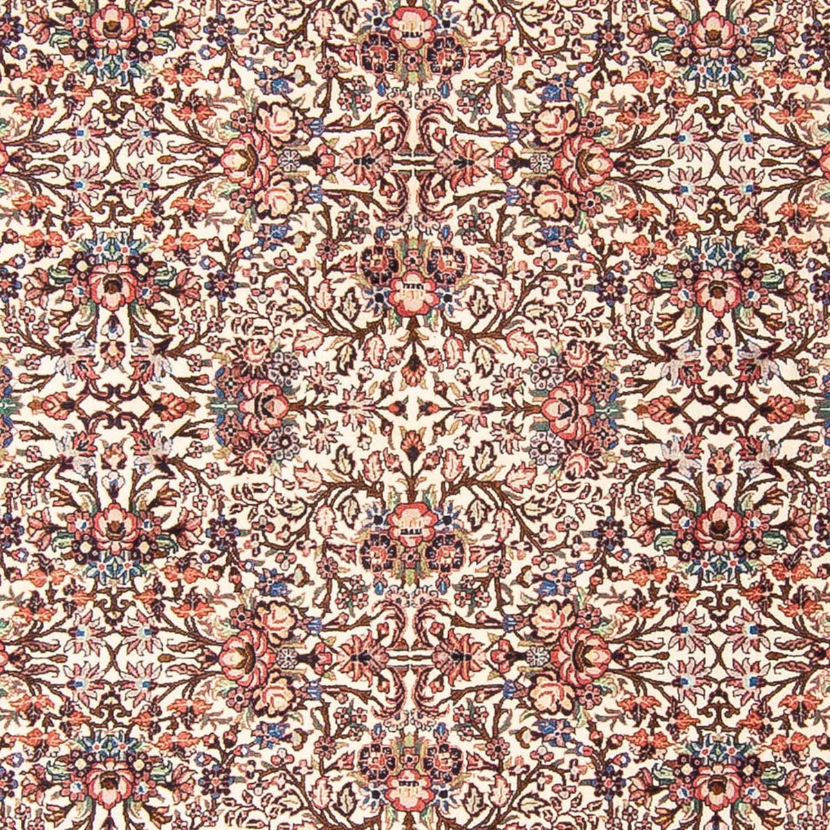Persisk tæppe - Bijar rundt  - 300 x 300 cm - beige