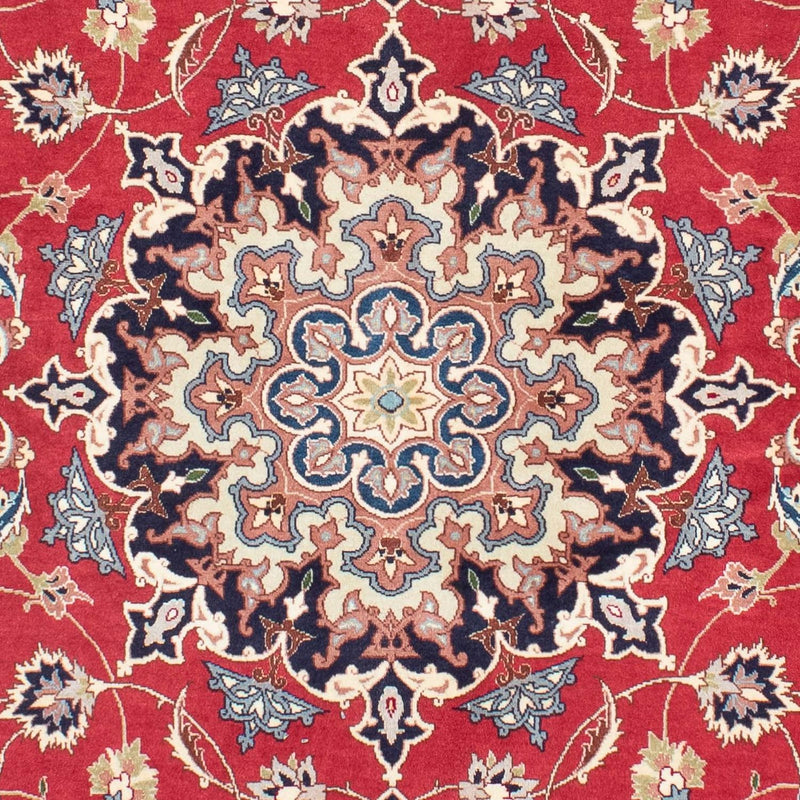 Persisk tæppe - Tabriz - 207 x 150 cm - rød