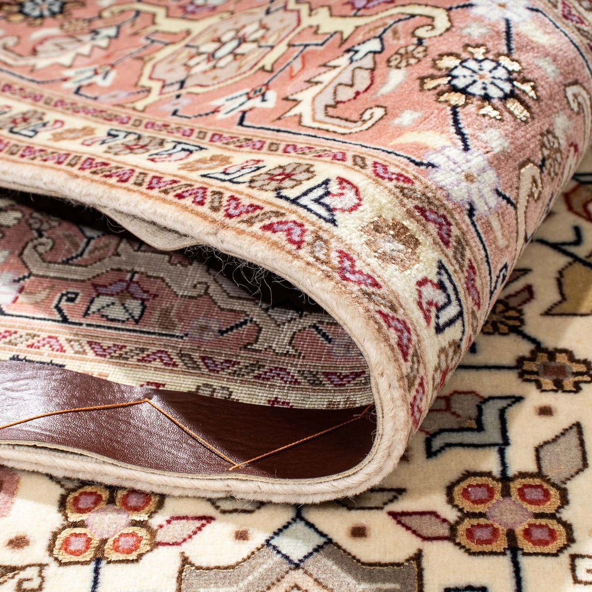 Persisk tæppe - Tabriz - Royal - 204 x 152 cm - beige