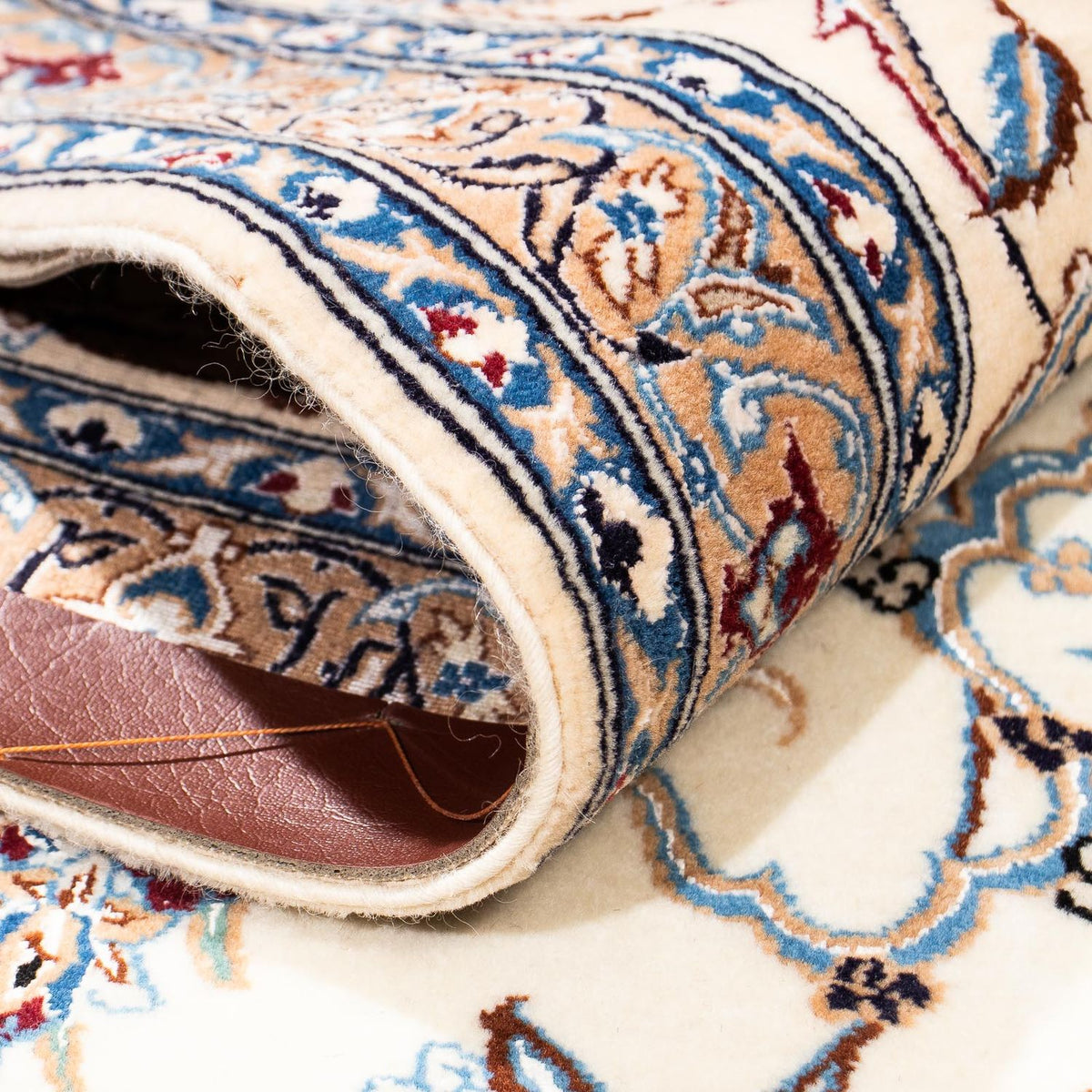 Persisk tæppe - Nain - Premium - 272 x 175 cm - beige