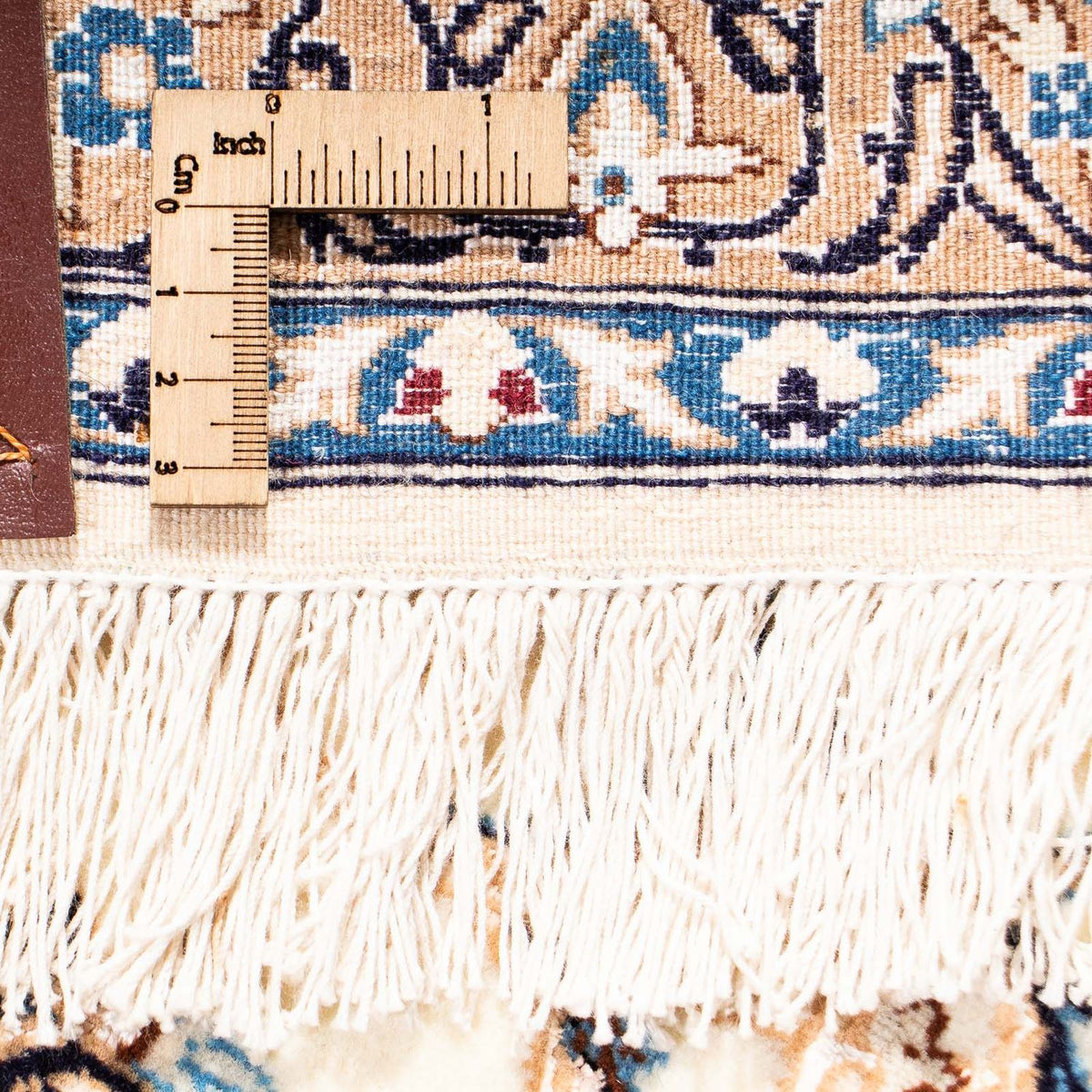 Persisk tæppe - Nain - Premium - 272 x 175 cm - beige