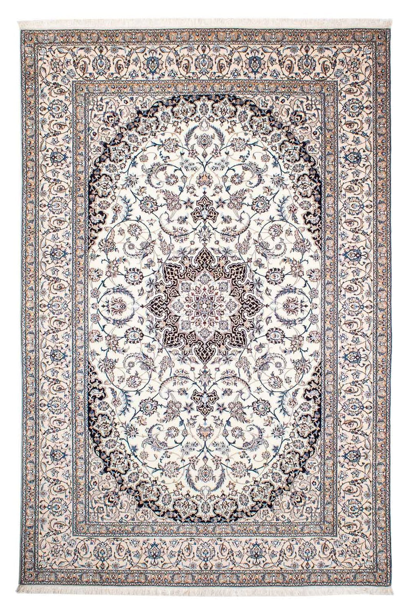 Persisk tæppe - Nain - Premium - 262 x 177 cm - beige