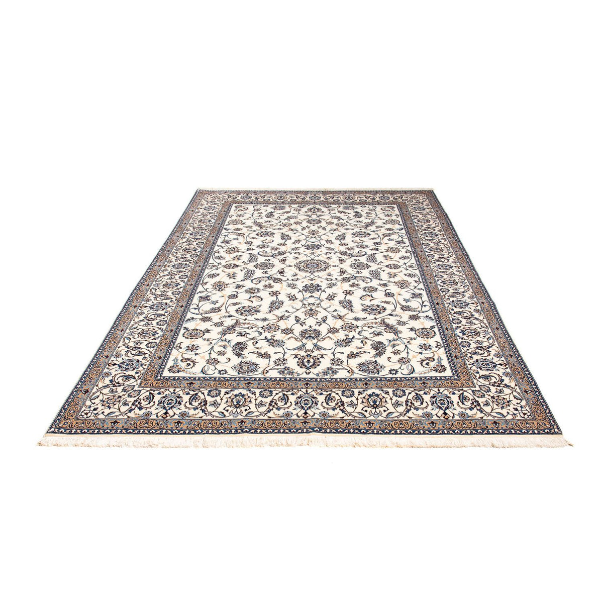 Persisk tæppe - Nain - Premium - 255 x 172 cm - beige