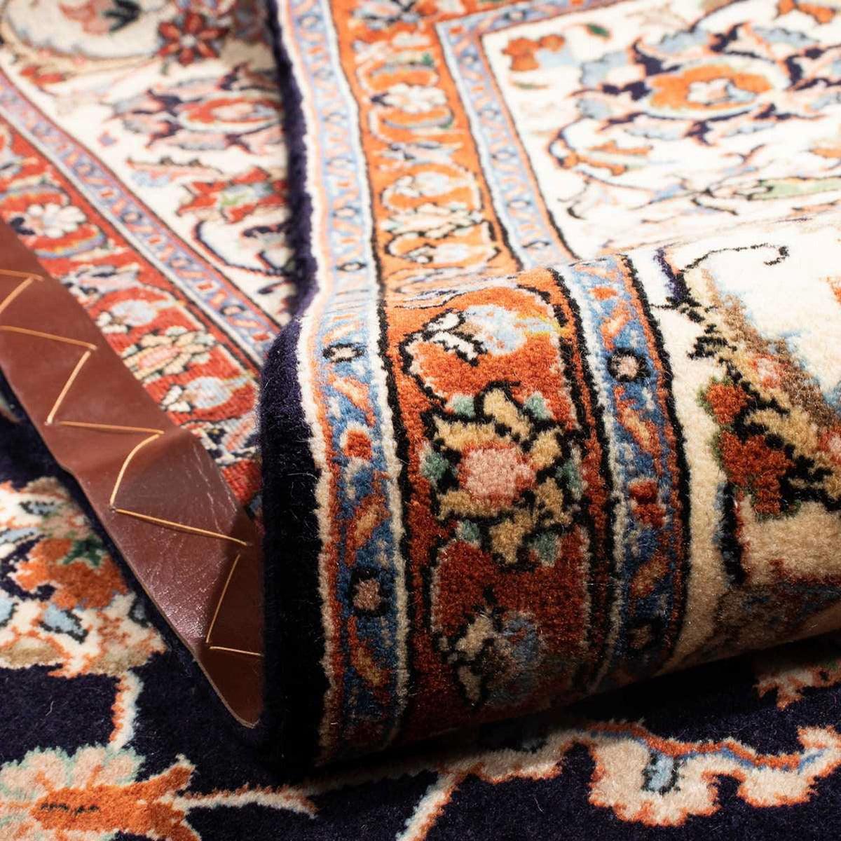 Persisk tæppe - Classic - 286 x 195 cm - mørkeblå