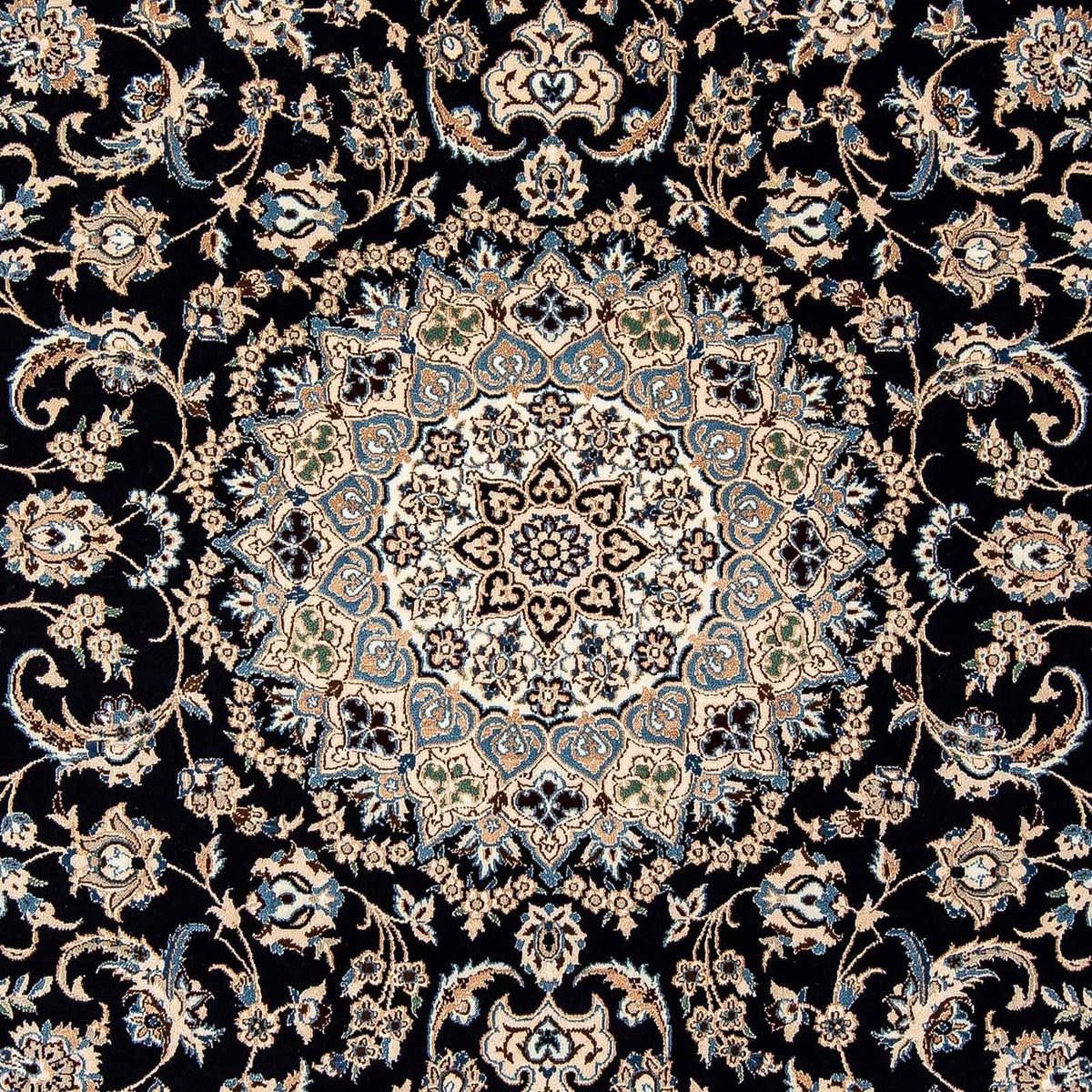 Persisk tæppe - Nain - Royal - 316 x 208 cm - mørkeblå