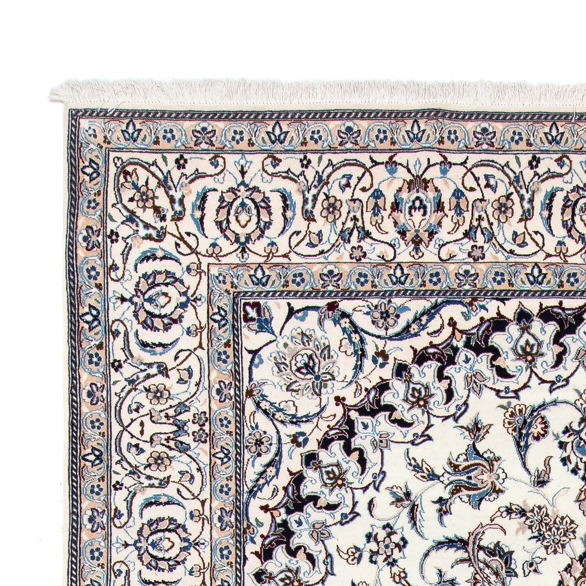 Persisk tæppe - Nain - Royal - 328 x 203 cm - beige