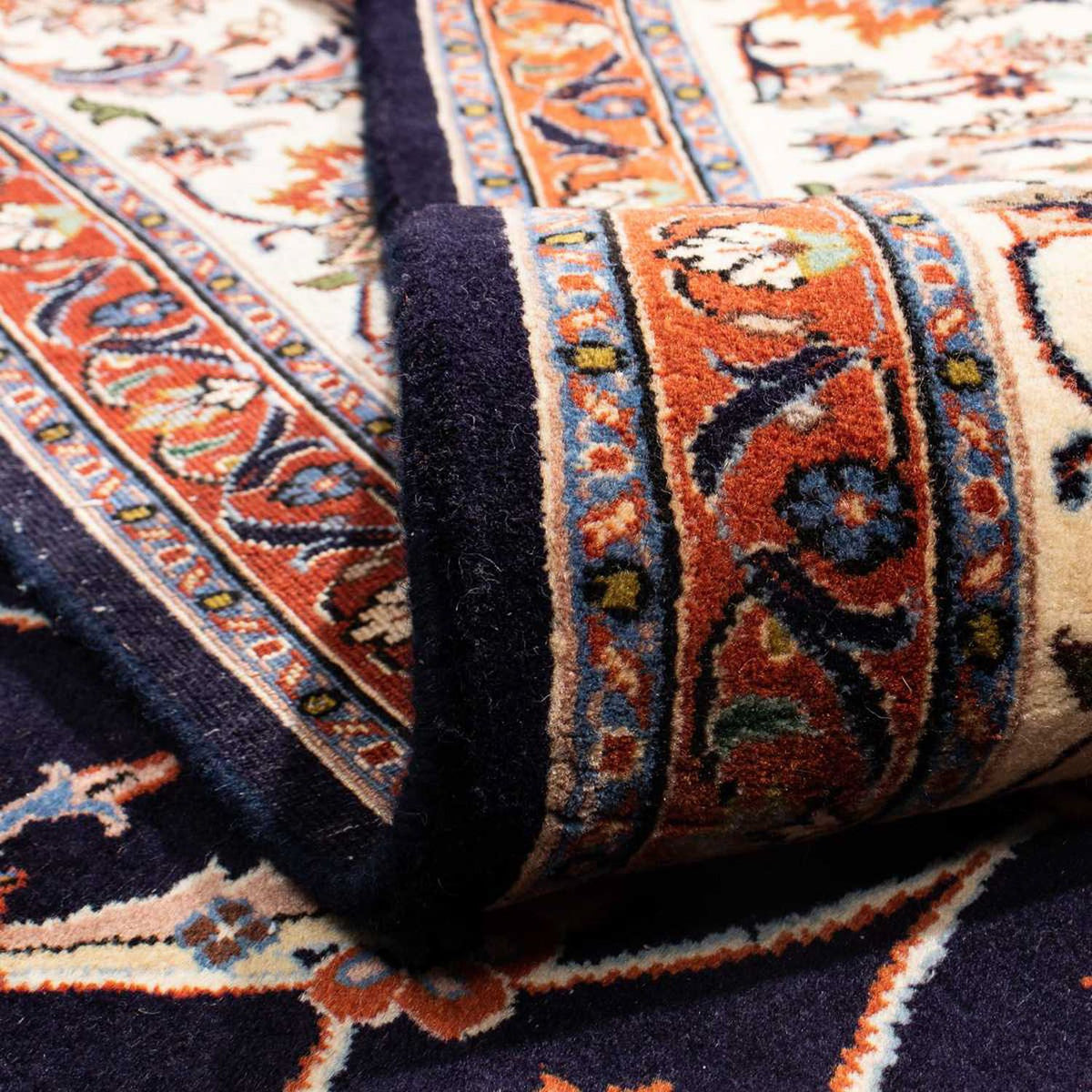 Persisk tæppe - Classic - 288 x 200 cm - mørkeblå