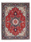 Persisk tæppe - Tabriz - Royal - 196 x 152 cm - mørkerød