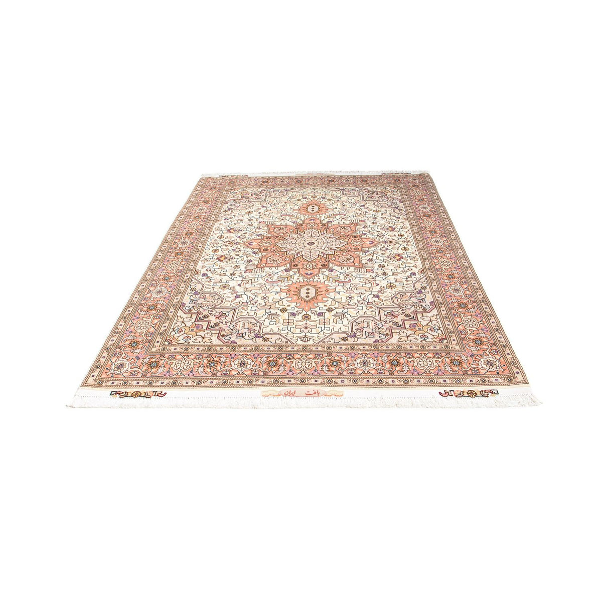 Persisk tæppe - Tabriz - Royal - 212 x 151 cm - beige