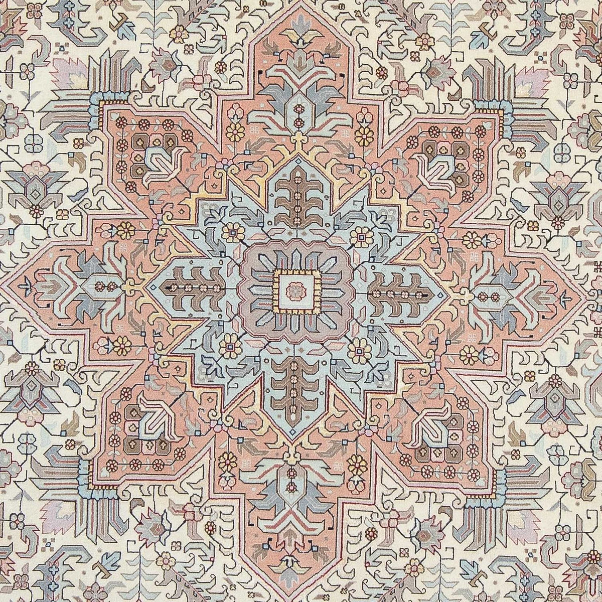 Persisk tæppe - Tabriz - Royal - 304 x 212 cm - beige
