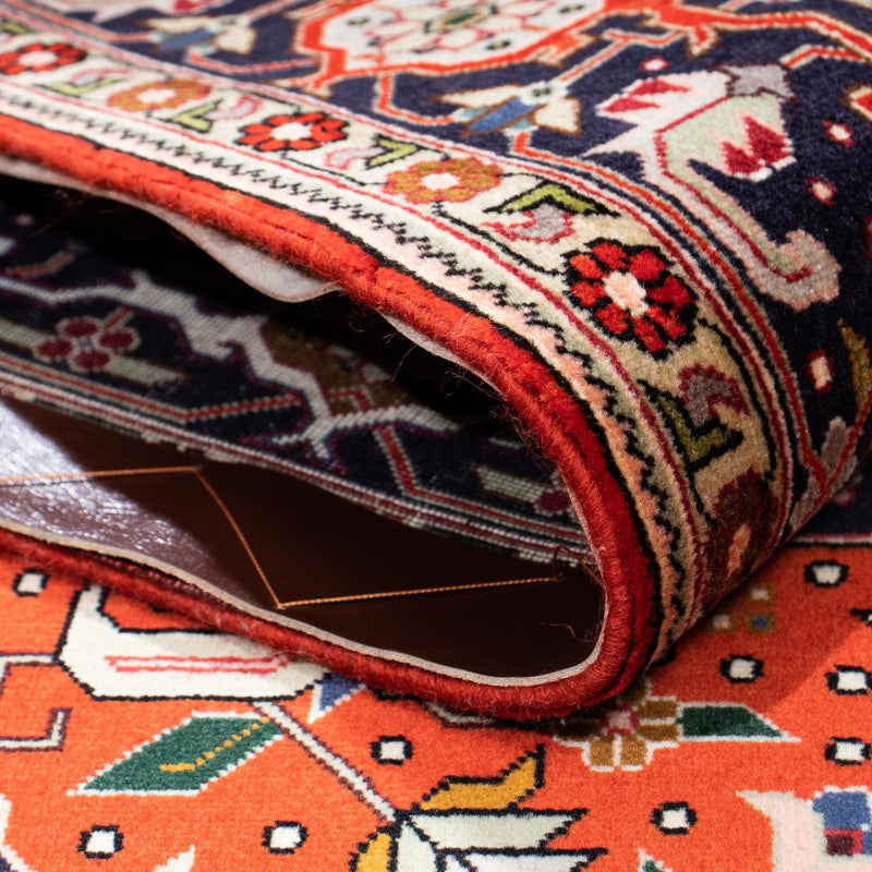 Persisk tæppe - Tabriz - Royal - 205 x 152 cm - mørkerød