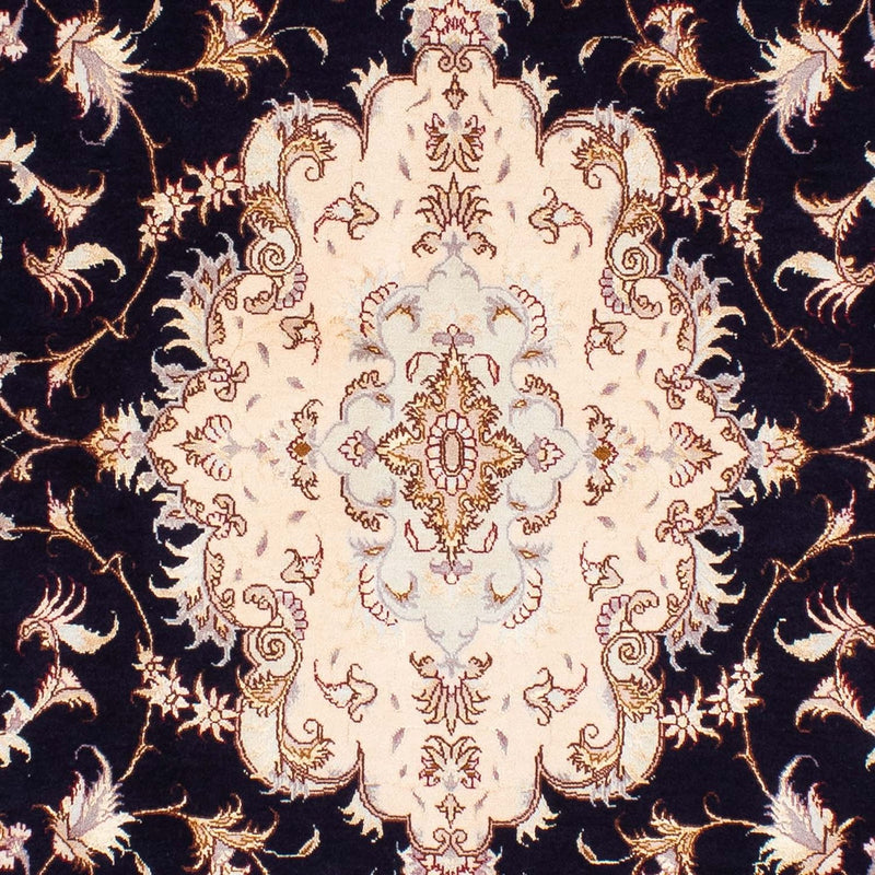 Persisk tæppe - Tabriz - Royal - 240 x 167 cm - mørkeblå