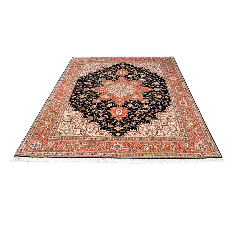 Persisk tæppe - Tabriz - Royal - 214 x 151 cm - mørkeblå
