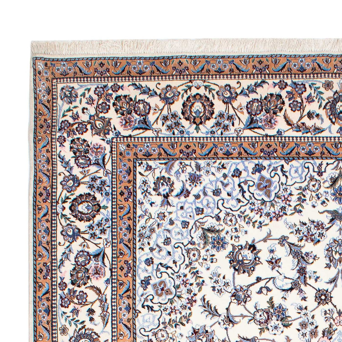 Persisk tæppe - Nain - Premium - 273 x 176 cm - beige