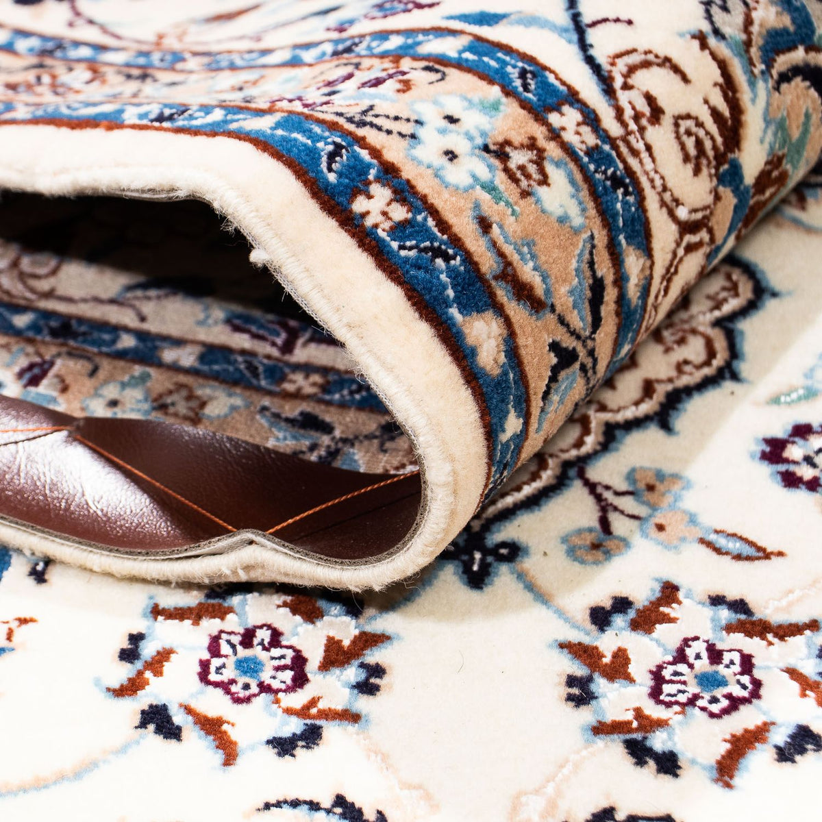 Persisk tæppe - Nain - Premium - 240 x 161 cm - beige