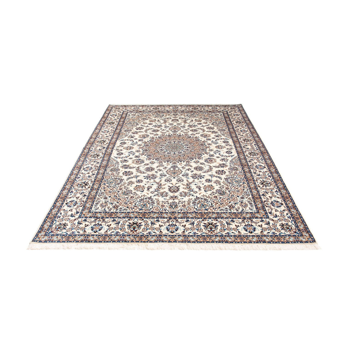 Persisk tæppe - Nain - Premium - 240 x 161 cm - beige