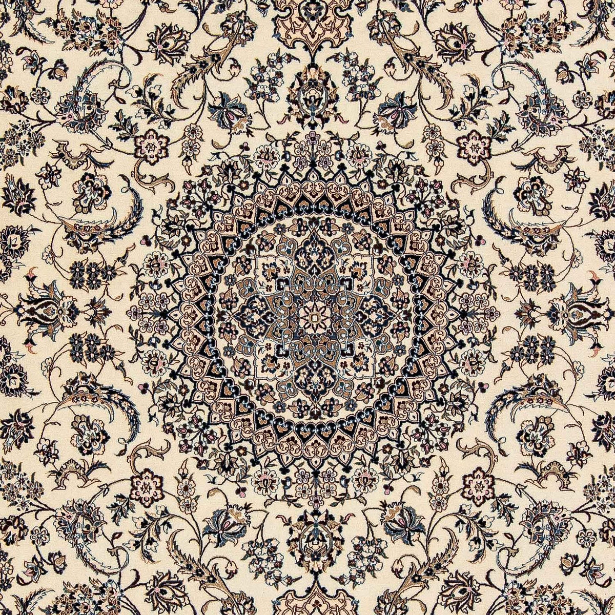 Persisk tæppe - Nain - Premium - 308 x 204 cm - beige