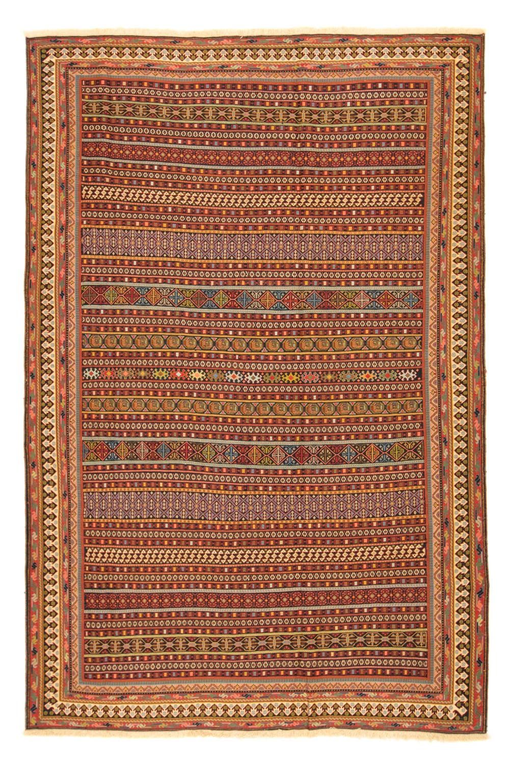 Persisk tæppe - Nomadisk - 287 x 192 cm - flerfarvet