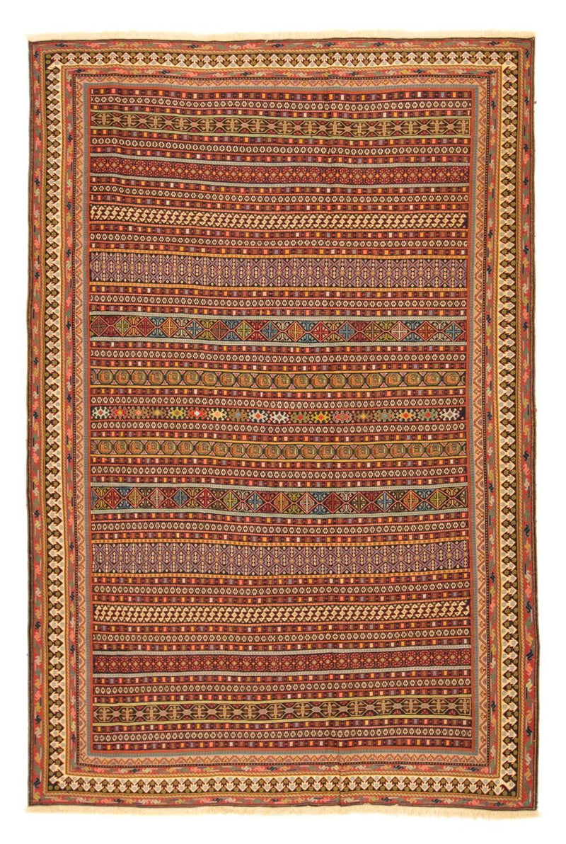 Persisk tæppe - Nomadisk - 287 x 192 cm - flerfarvet
