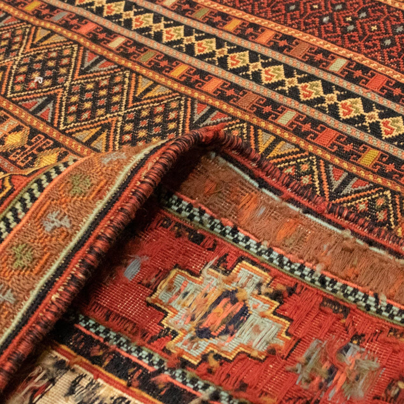 Persisk tæppe - Nomadisk - 287 x 196 cm - flerfarvet