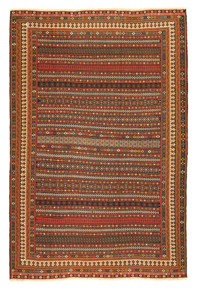 Afshar Sirjan Tæppe 194x284cm - Persisk tæppe