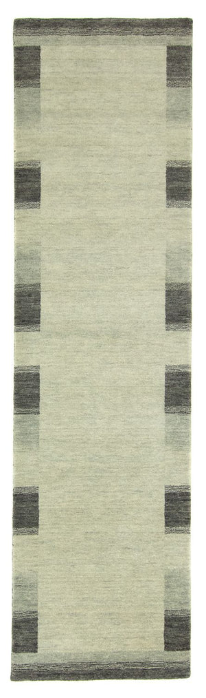 Løber Gabbeh-tæppe - Indus - 200 x 80 cm - sølv