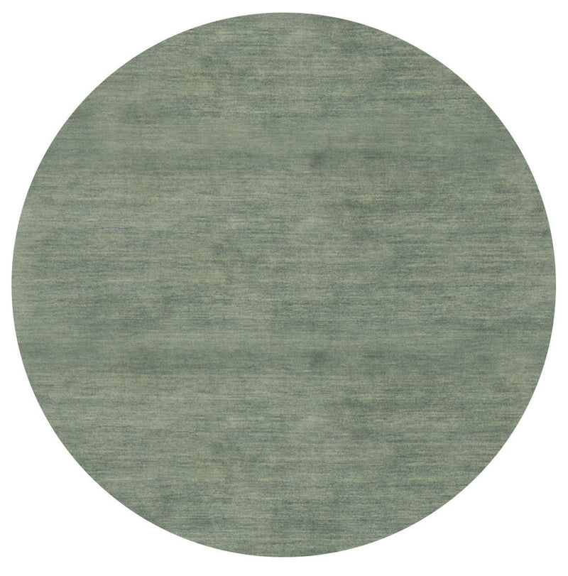 Gabbeh-tæppe - Indus rundt  - 200 x 200 cm - sølv