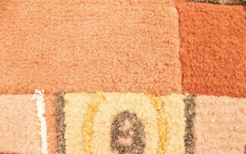 Nepal Tæppe - 60 x 40 cm - pink