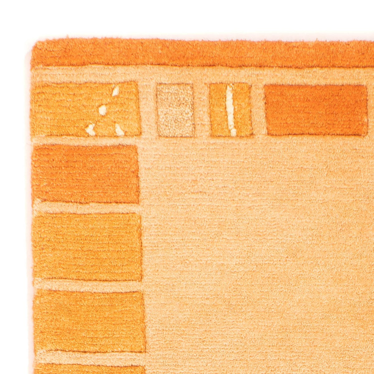 Nepal Tæppe - 140 x 70 cm - orange