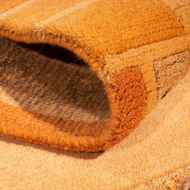 Nepal Tæppe - 140 x 70 cm - orange