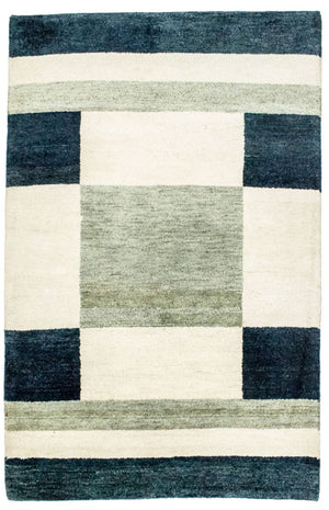 Gabbeh-tæppe - Indus - 165 x 110 cm - grøn